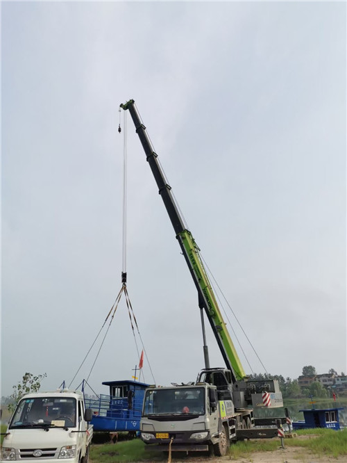 小店区桥梁建设吊装案例